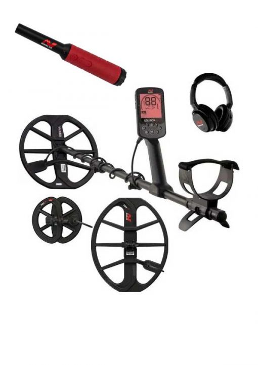 Minelab Equinox 900 Metalldetekor mit 3 Spulen & Pro-Find 40