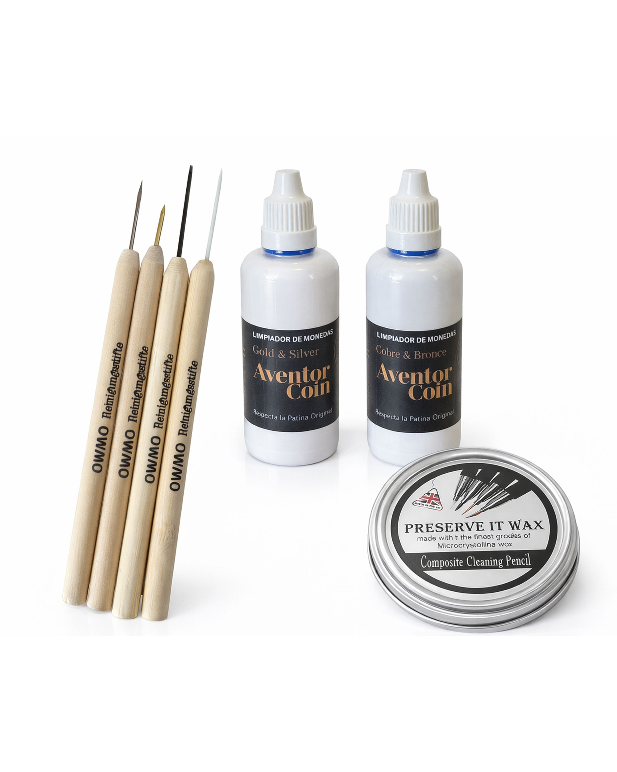 OWMO Reinigungsset für Funde