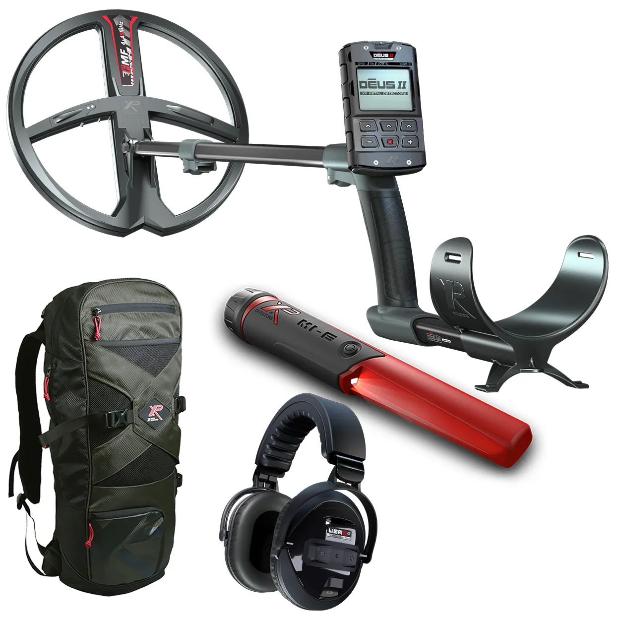 XP DEUS 2 FMF RC WSA 2 XL Metalldetektor Komplettset