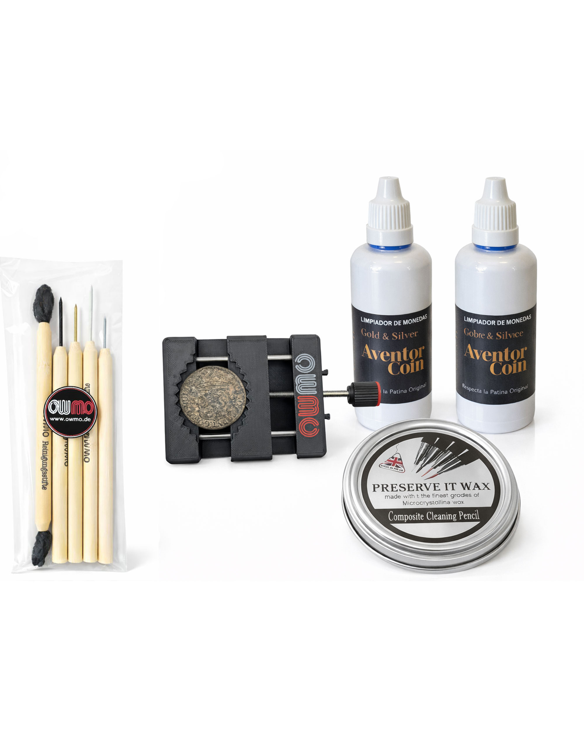 OWMO Reinigungsset für Funde XL