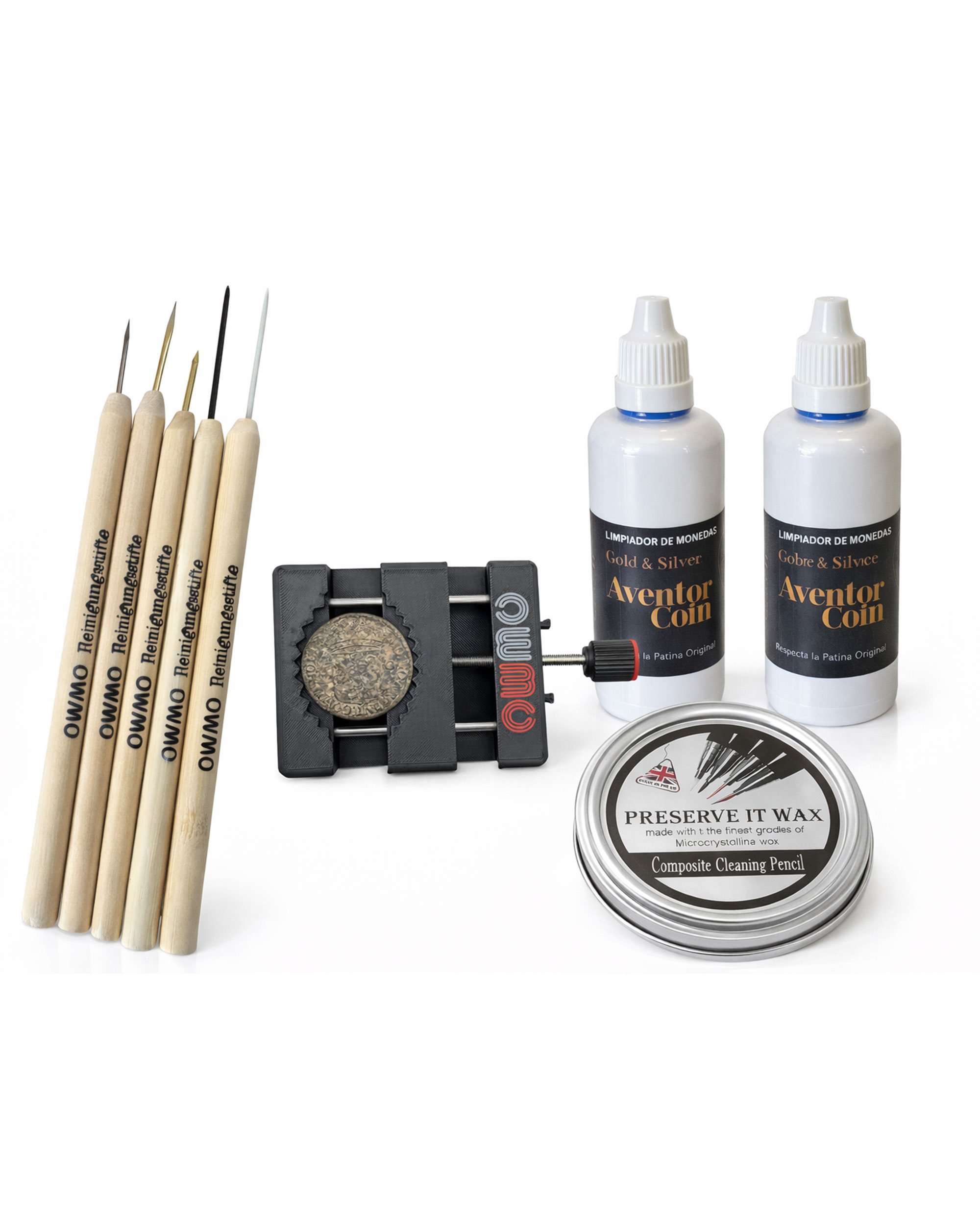 OWMO Reinigungsset für Funde XL
