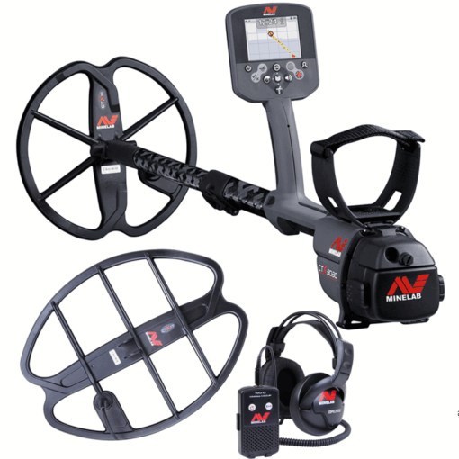 Minelab CTX 3030 GPS Metalldetektor mit 17" Suchspule