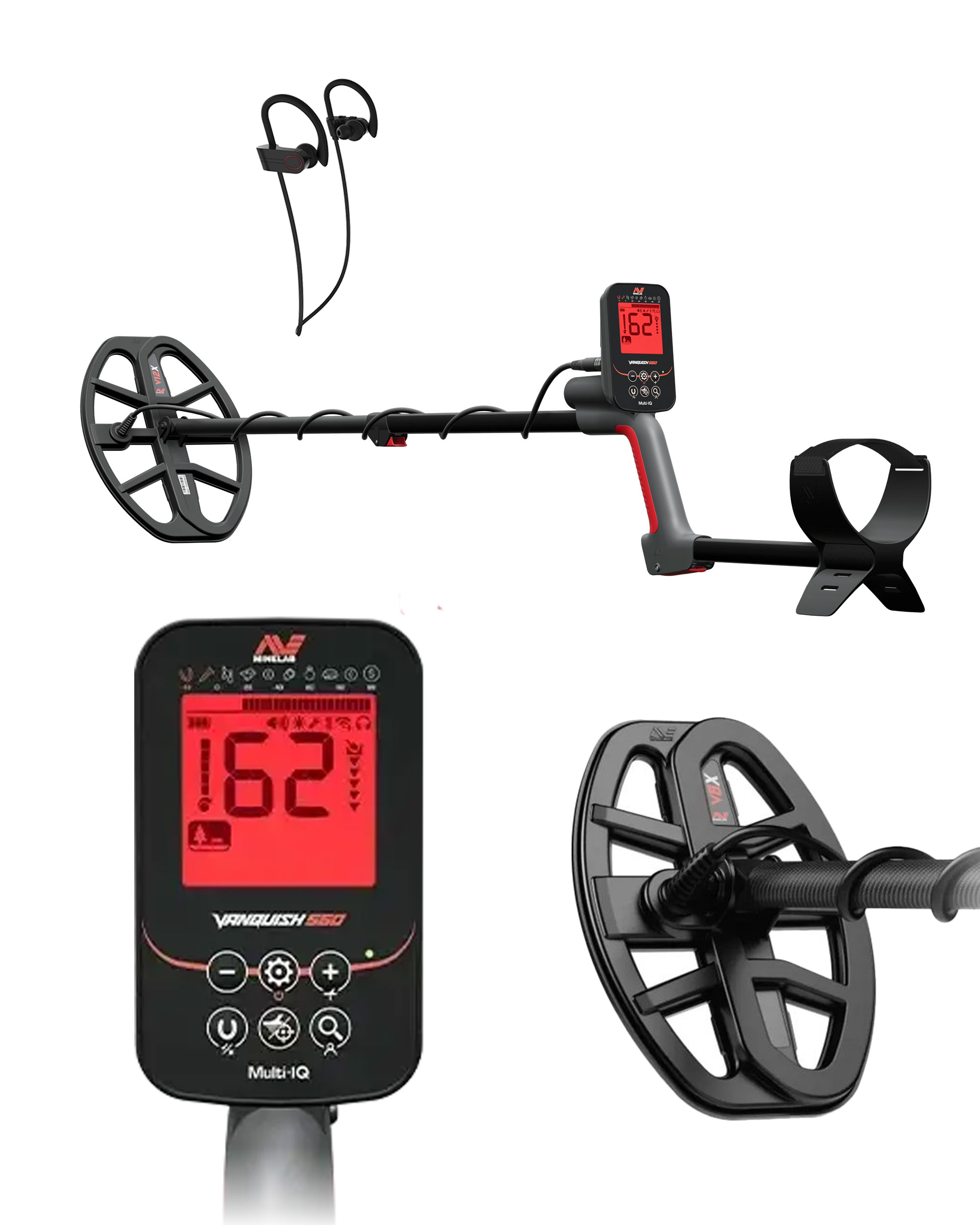 Minelab Vanquish 560 Pro-Pack Metalldetektor